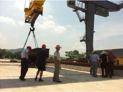 Shaoguan east depot site construction 1